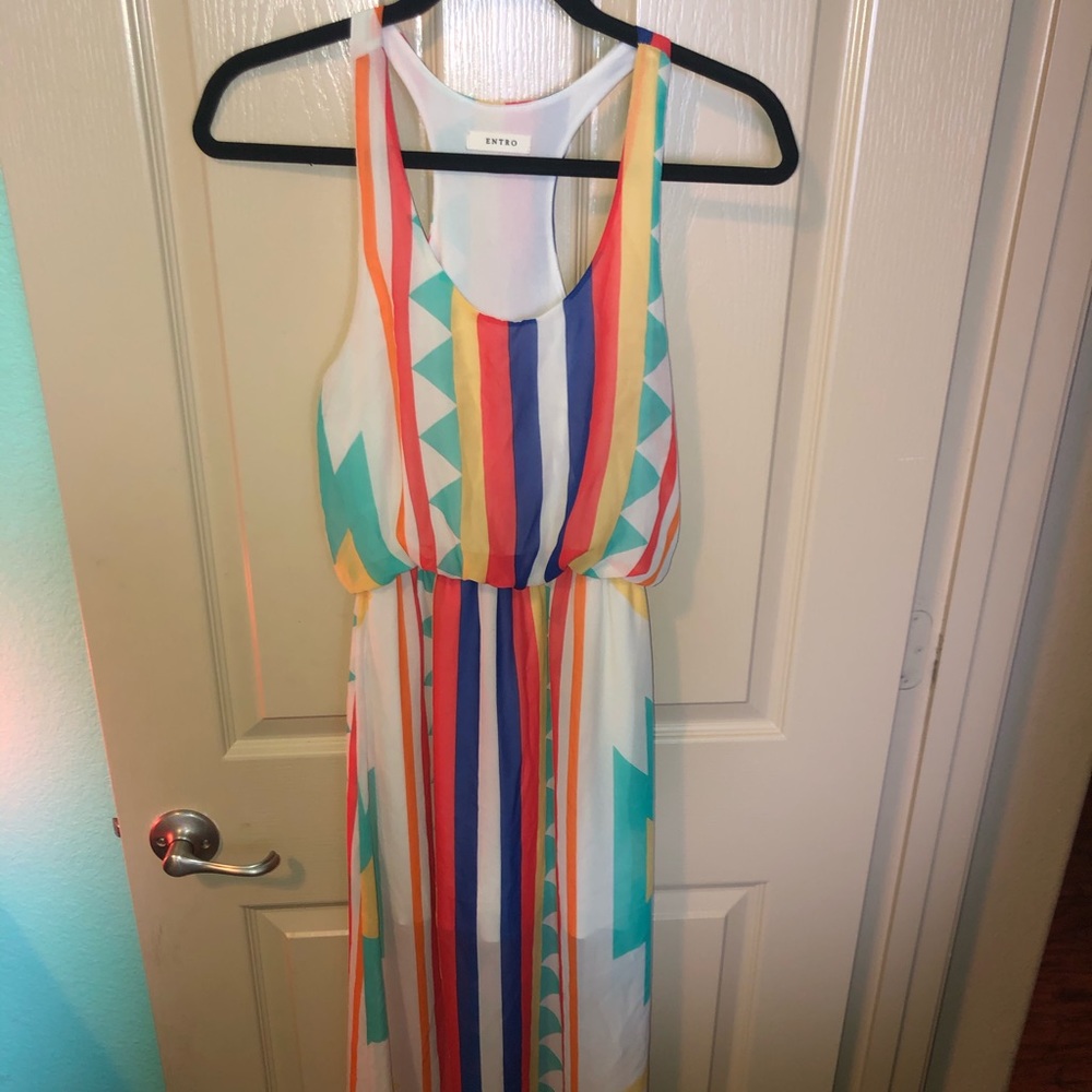 Striped Maxi Dress